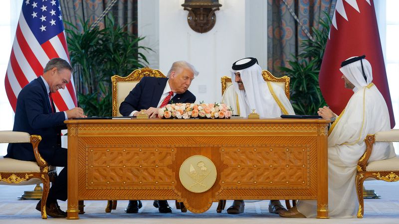 Boeing secures ‘largest-ever’ order from Qatar during Trump visit