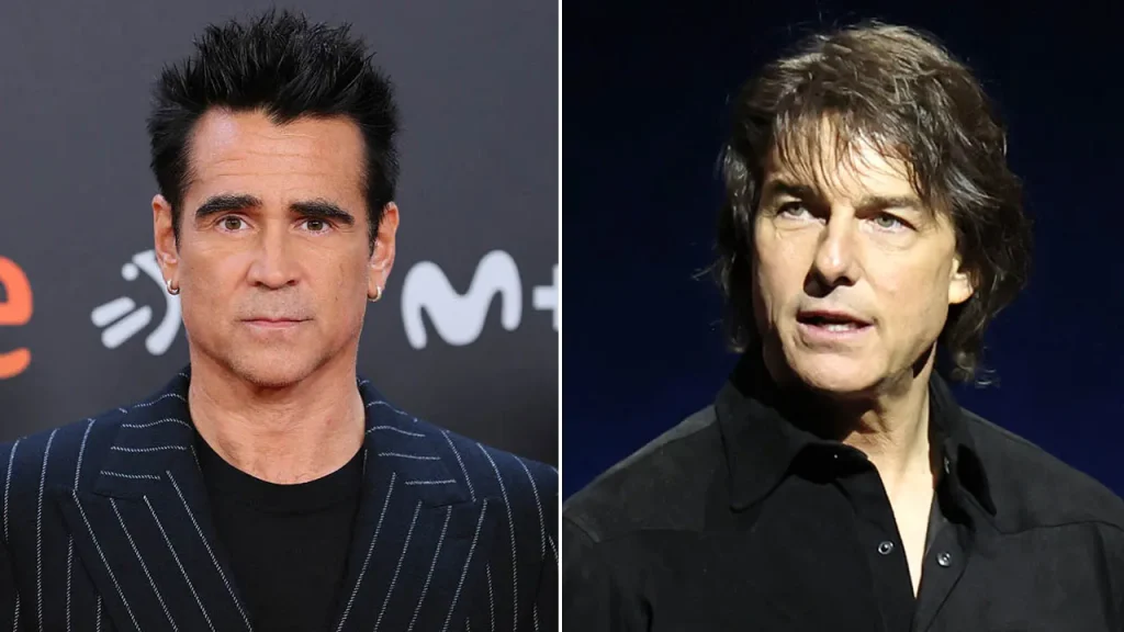 Colin Farrell says Tom Cruise ‘was not very happy’ with him on 2002 movie set