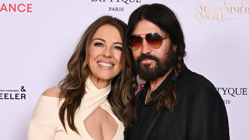 Elizabeth Hurley reveals Billy Ray Cyrus won’t grocery shop with her