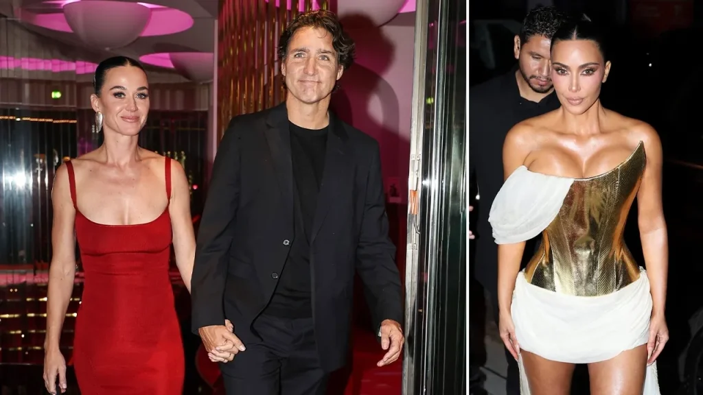 Katy Perry, Justin Trudeau visit famed French cabaret frequented by Hollywood stars