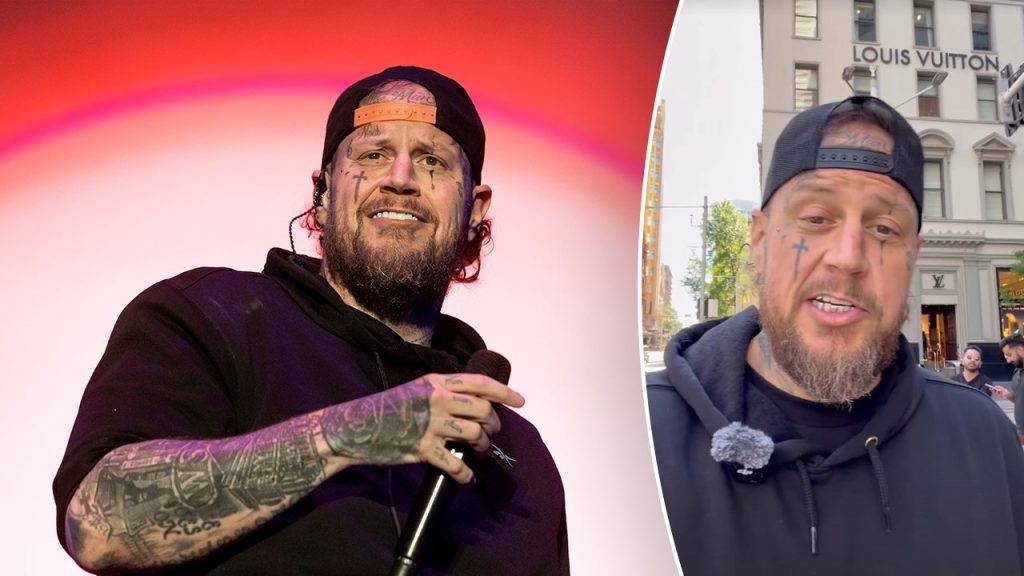 Jelly Roll says Louis Vuitton Sydney staff treated him like ‘criminal’