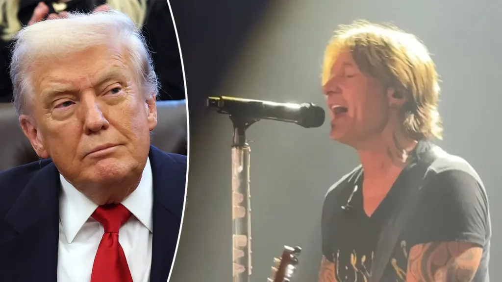 Keith Urban performs at Mar-a-Lago event attended by Trump