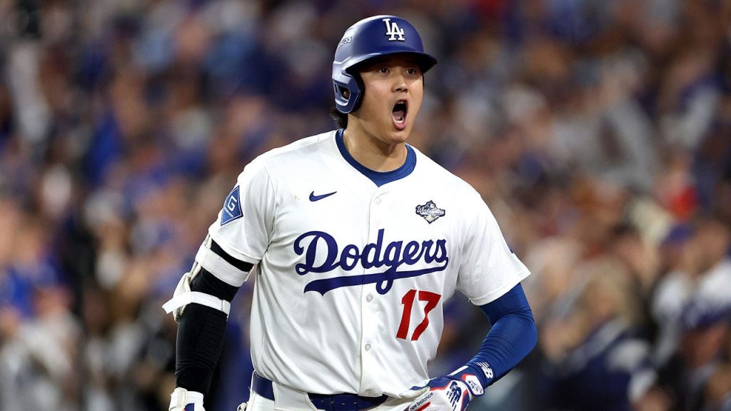 Dodgers’ Shohei Ohtani eyes third straight championship after Game 7 win