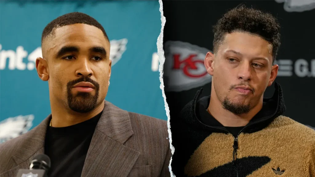 Patrick Mahomes, Jalen Hurts’ struggles on full display