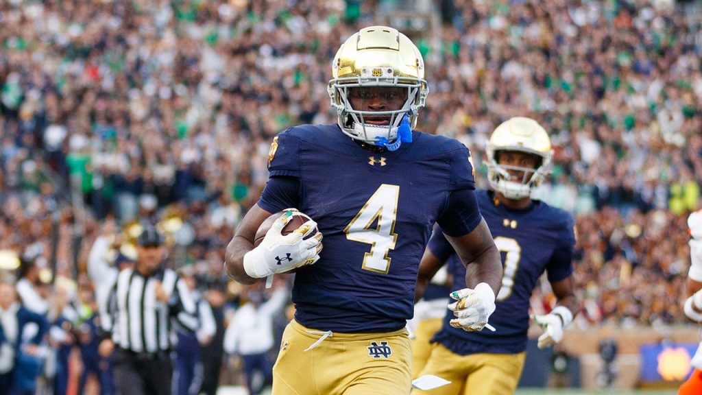 Jeremiyah Love ‘already over’ Notre Dame’s playoff snub, defends bowl opt-out