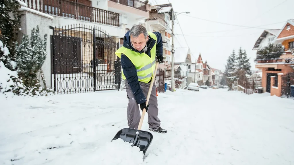 Cardiologists warn people over 45 to use caution when shoveling snow
