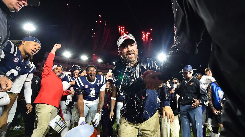 Ole Miss overcomes coaching shake-up, dominates Tulane in CFP debut